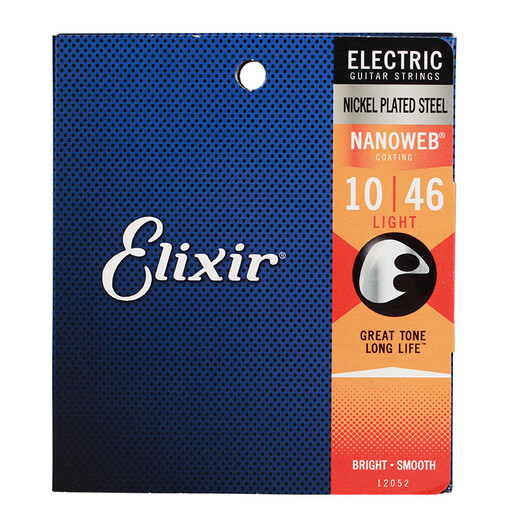 
elixir electric guitar string electric guitar string electric guitar string electric guitar string set 6 string anti-rust coating string 12052[10-46] Ultra-thin coating