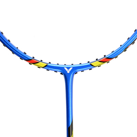 Victor Victory Offensive Badminton Racket Carbon 4U Badminton Racket Single Shot TK-220H Mango Yellow