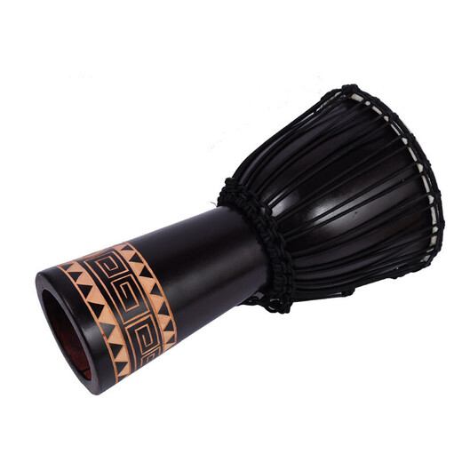 
MEINL African drummer hand drums whole wood hollowed out Indonesia imported HDJ series children's adult sheepskin percussion 12-inch HDJ1 Congo River [classic model]