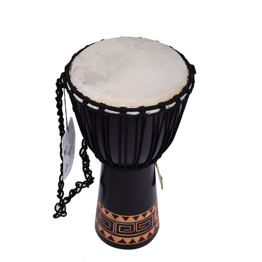 
MEINL African drummer hand drums whole wood hollowed out Indonesia imported HDJ series children's adult sheepskin percussion 12-inch HDJ1 Congo River [classic model]
