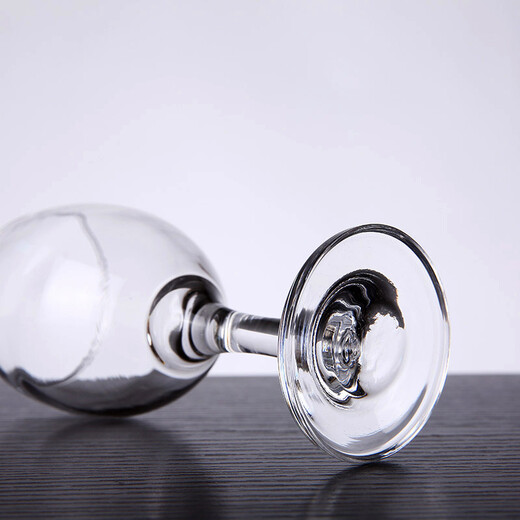 GUSHA thickened glass small red wine glasses and goblets 6 pieces set of 2 liang and a half white wine glasses for home hotel 125ml glass 6 pcs 2 liang and a half