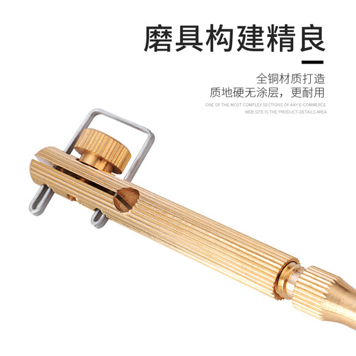 ChuiXian copper hook tying device manual fishhook tying device sub-line knotting device line tying device hook tying device fishing accessories fishing gear