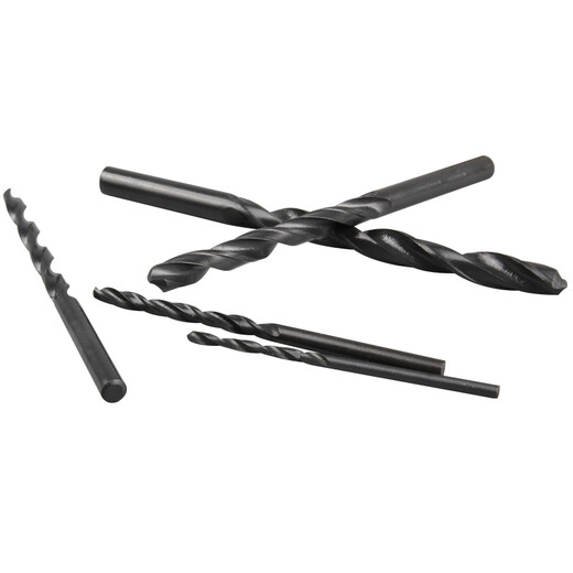 吉米家居 JM-GT14105 高速钢麻花钻电动工具配件5支装2-6mm 两件起订