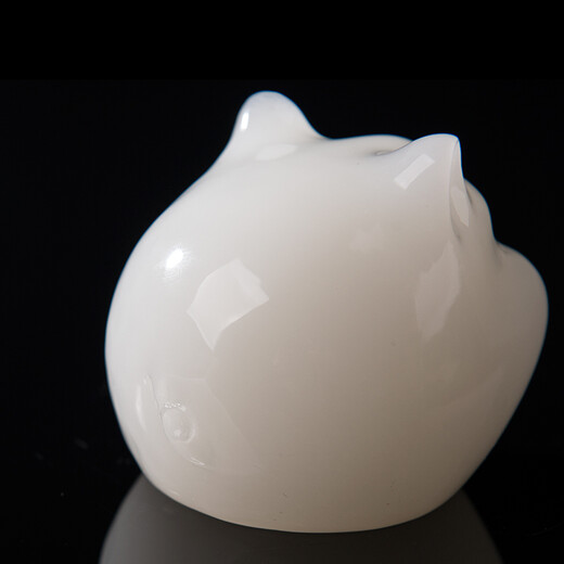 Tianxia Yujia Jade Little Piggy Ornaments Home Living Room Office Decorations Business Gifts Zodiac Gifts White Jade