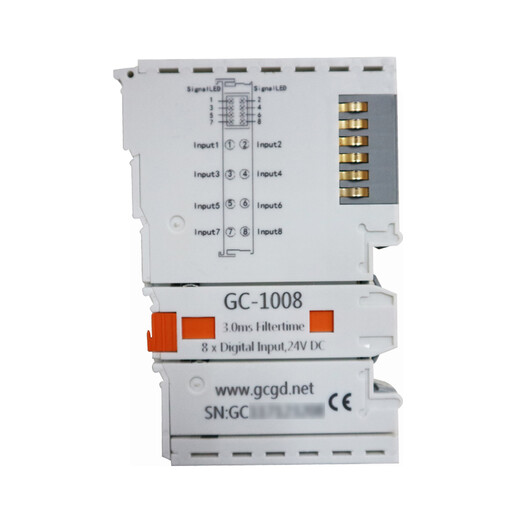 GCAN uses plug-in expansion I/O GC-1008 with Guangcheng Technology PLC and adapter