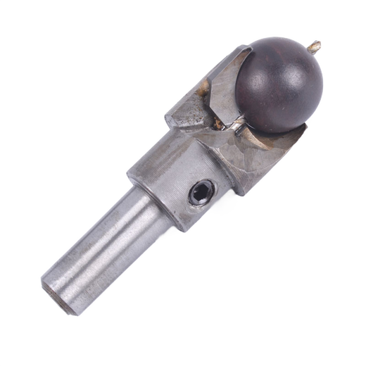 Quanfeng Carbide Bead Knife Processing Small Hole Round Beads Wooden Bead Bracelet Tool Buddhist Pagoda Drill Bit Hole Opener God Bead Knife 15mm*1.5mm Drill Center