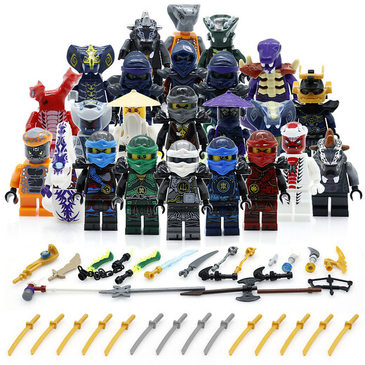 Charlotte Phantom Ninja Basilisk Ghost Red Snake Pai Samaro Master Doll Model Boy Children Toy 6-10 Years Old XLT0488 Ninja Skeleton Ghost Snake Tribe