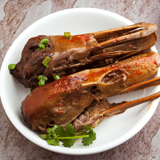 CP Zhengda Food Duck Head 1.6 Jin Jin is equal to 0.5 kg Fresh Duck Head Fresh Hot Pot Ingredients BBQ Spicy