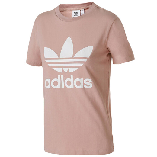 【7成新】阿迪达斯ADIDAS 三叶草 2018夏季 女子 TREFOIL TEE 短袖T恤 CV9894 32码