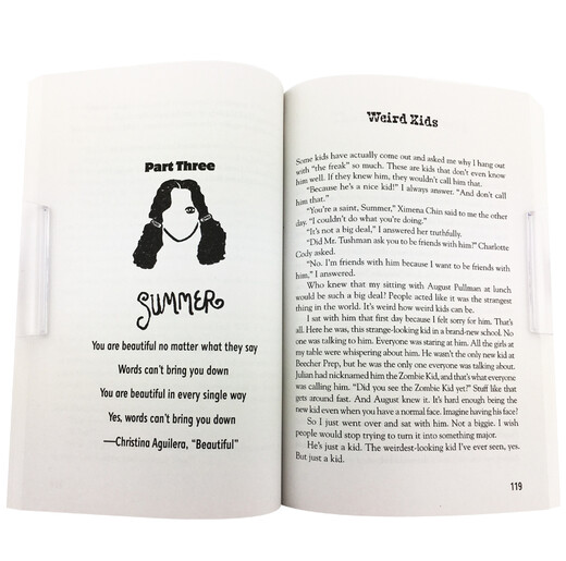 Wonder 奇迹男孩 英文原版小说 R.J. Palacio 青春励志 纽约时报书