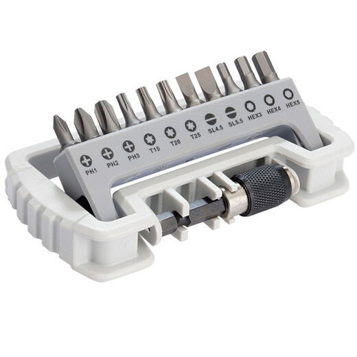 BOSCH Bosch screwdriver set professional grade 11+1 (12-piece set) S2 steel with magnetic extension rod 25mm long