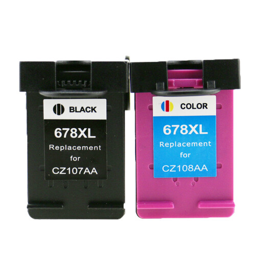 得印678XL墨盒 黑彩套装 惠普HP678墨盒 适用惠普Deskjet4518 3548 1518 2648 2548 4648 1018 2515 3515打印机