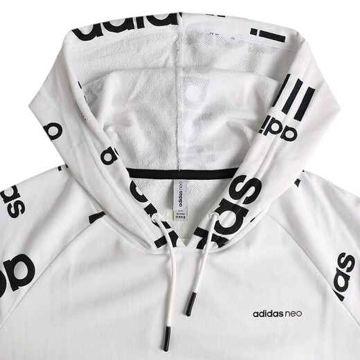 【7成新】阿迪达斯ADIDAS NEO 2018春季 女子 W Fav Hoodie 套头衫 CV9227 L码