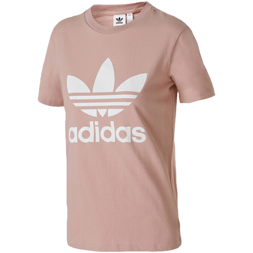 【7成新】阿迪达斯ADIDAS 三叶草 2018夏季 女子 TREFOIL TEE 短袖T恤 CV9894 32码