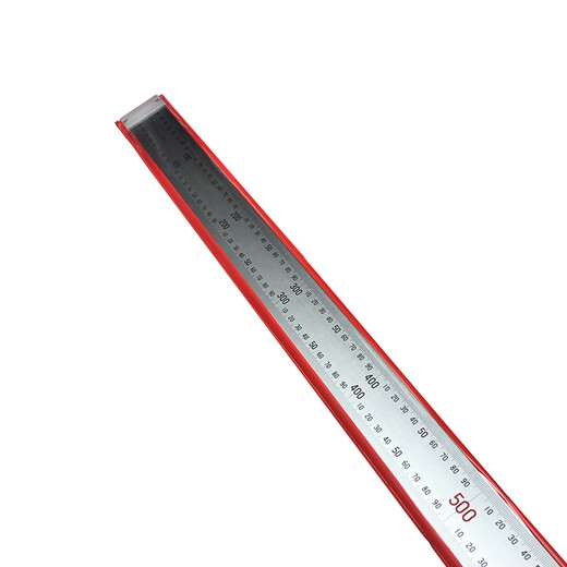 SHINWA Japanese affinity determination Penguin brand stainless steel ruler thickened steel ruler plate ruler high precision steel ruler 2m matte 13064 original imported