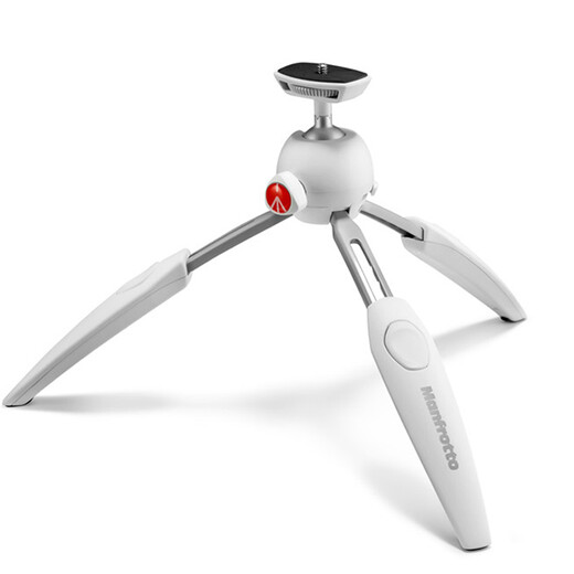 Manfrotto MT PIXI EVO SLR Mirrorless Camera Mini Portable Desktop Tripod Anchor Live Selfie Stand VLOG Douyin Osmo Black + Second Generation Original Mobile Phone Clip + Extension Arm