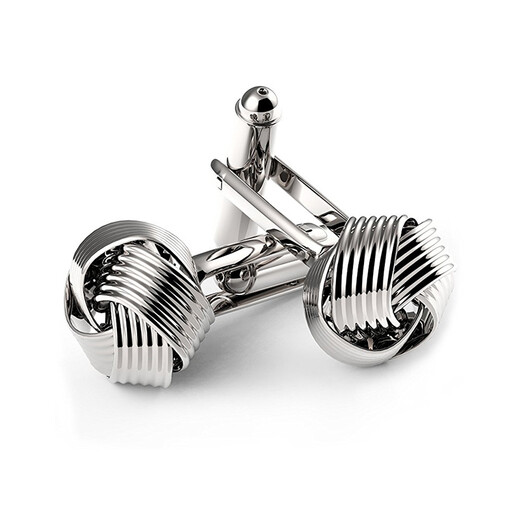Geremen Manschettenknöpfe Herren leichter Luxuskristall Französisch Hemd Manschettennagel Herren Ärmel Nagel Vatertag Valentinstag Geschenk 930054 Silber