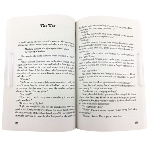 Wonder 奇迹男孩 英文原版小说 R.J. Palacio 青春励志 纽约时报书