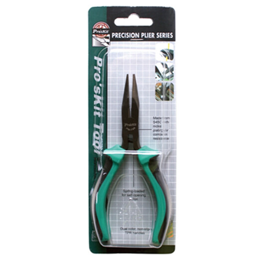 Baogong Two-color point-nosed pliers 135mm PM-736