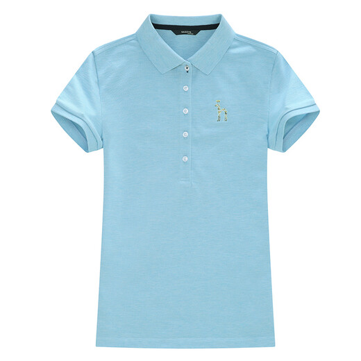HazZZYS Women's T-shirt Green Vibrant Fashion Polo Shirt ASTSE07BE05 Light Blue LL165/88A 40