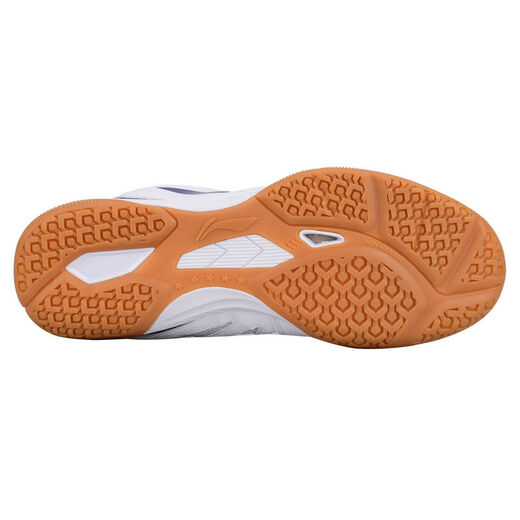 Li Ning table tennis shoes for men and women, professional table tennis shoes, tendon sole whirlwind, white and blue 42