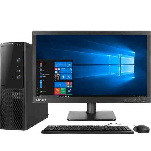 90% new Lenovo Yangtian M4000e commercial office desktop computer (i3-6100 4G 500G integrated display WIN10) single host