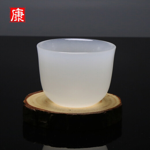 Changyin imitation jade wine glass, glazed jade classical small wine glass, Chinese wine glass set, household white wine glass, yellow wine glass, one cup, six
