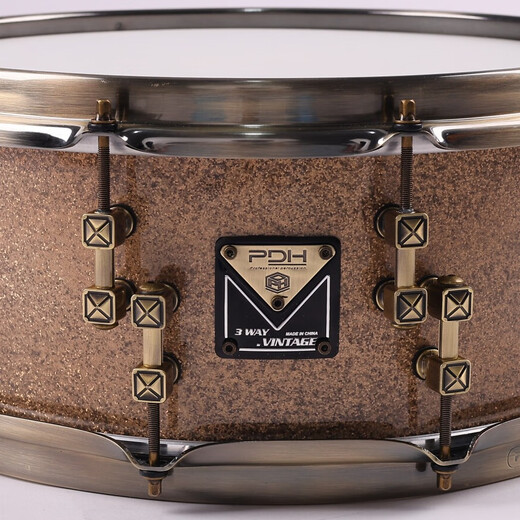 PDH Snare Drum PDH New Maple Custom Series Series Drum Dazz Drum Drum Snare Drum с манером для барабана F-1049 Полная краска клена 146 дюймов