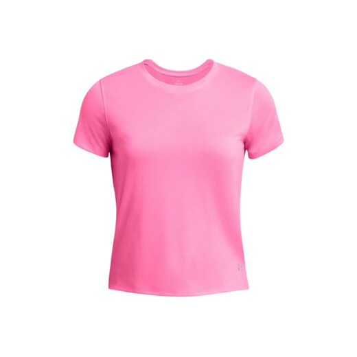 Under Armour's Women's Round Round Casual Color sólido Camiseta de manga corta 1382434 682 PINK M