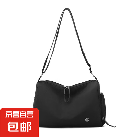 Crossbody bag for women 2025 bag new casual and fashionable simple shoulder bag large capacity fashionable commuting bag black