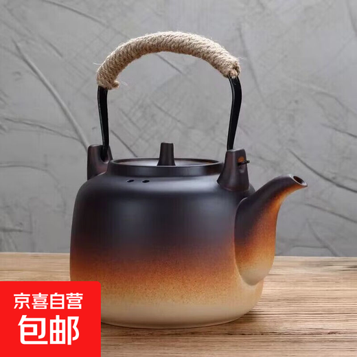 Furnace-cooking pottery pot tea set household health pot teapot electric pottery stove tea set pottery pot 1200ml