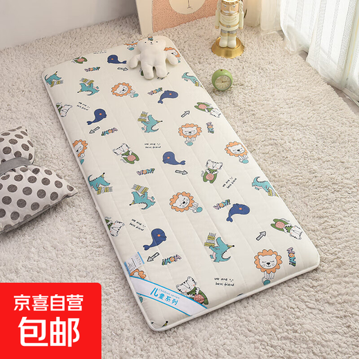 Baby mattress type A maternal and infant grade children's kindergarten mattress baby spliced mattress removable and washable for all seasons birthday party all-in-one 56*100cm