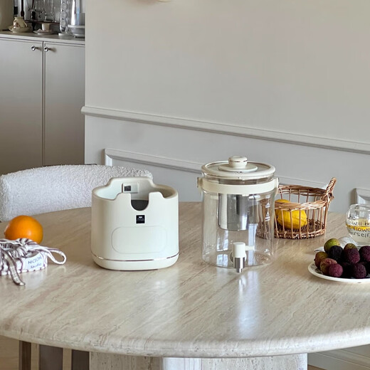 World KitchenAmerican Corning health pot all-glass 2.8L large-capacity flower tea bucket multi-functional constant temperature household health bucket teapot faucet flower teapot kettle tea leakage