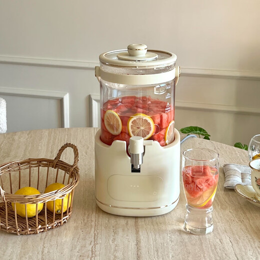 World KitchenAmerican Corning health pot all-glass 2.8L large-capacity flower tea bucket multi-functional constant temperature household health bucket teapot faucet flower teapot kettle tea leakage