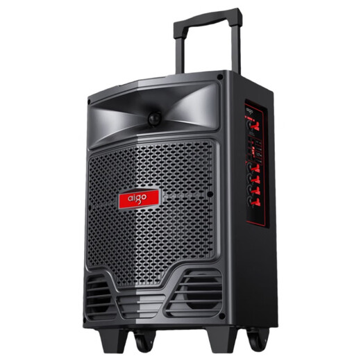 Patriot S63 square dance audio wireless Bluetooth high-power outdoor audio trolley speaker portable heavy bass karaoke stall amplifier megaphone speaker single microphone version