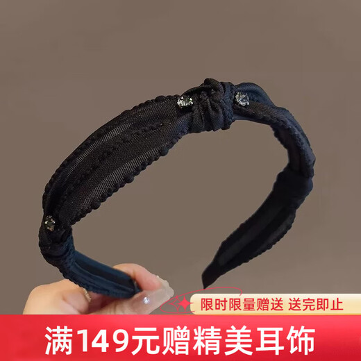 Chimera (CHIMERA) Versatile face-showing small headband fabric knotted headband crushed hairpins for girls birthday gifts when going out