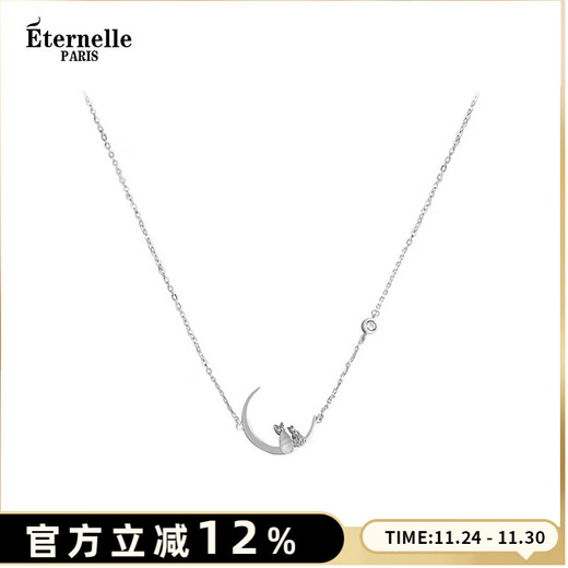Eternelle French eternal summer necklace high-end design niche light luxury clavicle chain female birthday gift