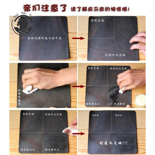 Andseeyou Marke handgefertigtes verrückter Pferde Leder Brieftasche Herren Kurzes Geld Chuck Schicht Cowide Kartentasche ID Echt Leder Brieftasche Vertikal