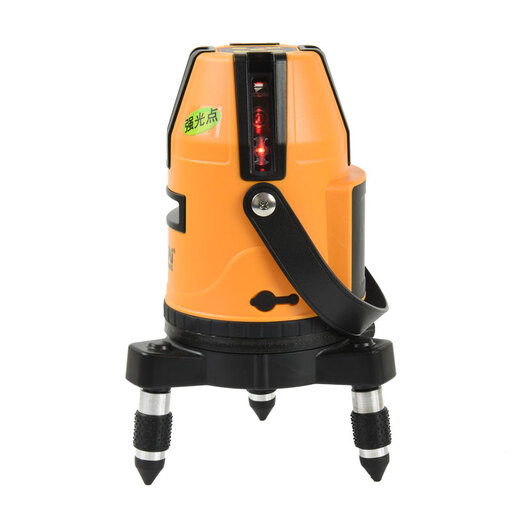 
LAiSAi five-line laser level infrared marker red light level strong light spot can be slanted LS686 3-line red light LS607 standard configuration