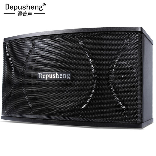 Depusheng D100 KTV speaker professional 10-inch KTV card package audio stage conference speech home set speaker standard audio single