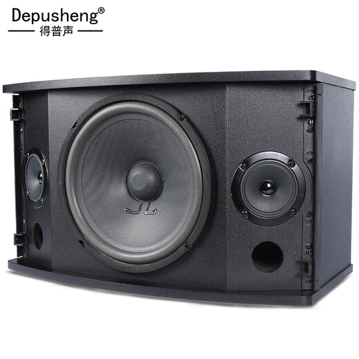 Depusheng D100 KTV speaker professional 10-inch KTV card package audio stage conference speech home set speaker standard audio single