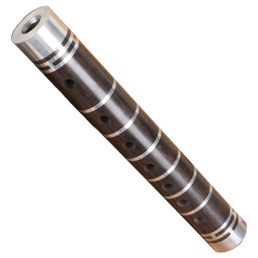 Yuefu Poetry Pipe Musical Instrument Professional Ebony Pipe Débutants communément utilisés f-Ajustement G-down B-Down D-Ajustement complet Gas de gaz lacrymogène Ebony Pipe-Commonly utilisé G-Ajustement (nouveau type de fleur))