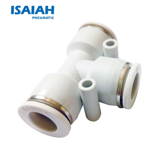 ISAIAH pneumatic component pneumatic connector IPE plastic positive tee quick plug connector IPE06-A