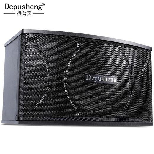 Depusheng D100 KTV speaker professional 10-inch KTV card package audio stage conference speech home set speaker standard audio single