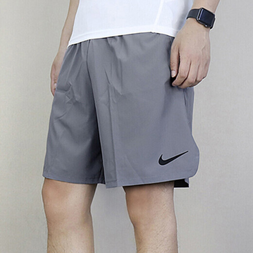 Nike Shorts Pantalon masculin Summer New Style Basketball Training Pinch Pantalon TRENDY LOBE PANTAL SPORTS COSTALAGE DU RESTANT DH9076-687 RED 2XL