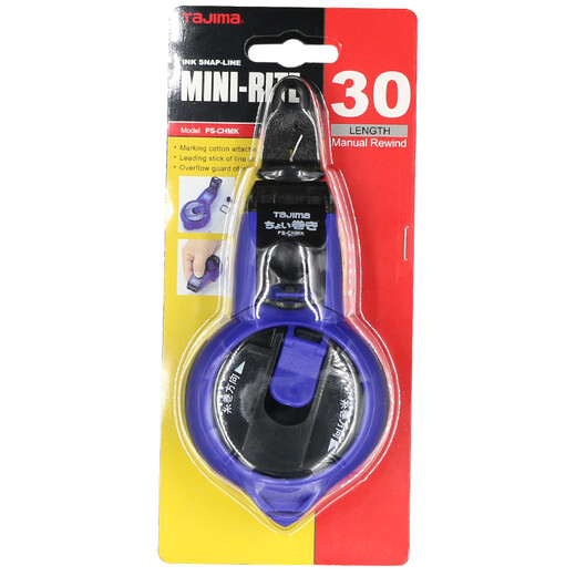 Tajima Tajima PS-CHMK manual curling ink fountain 30m line woodworking marking line spring does not leak ink PS-CHMK ink fountain