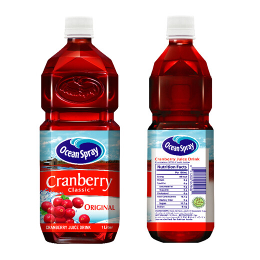 Oceanspray Cranberry Comprehensive Juice 1L/bottle imported from Taiwan, China