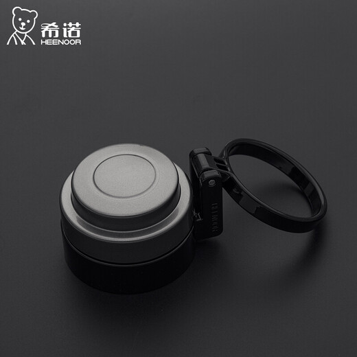 希诺（HEENOOR） 希诺单层玻璃茶杯大容量便携防漏提环耐热玻璃杯过滤泡茶水杯子 695毫升/6076
