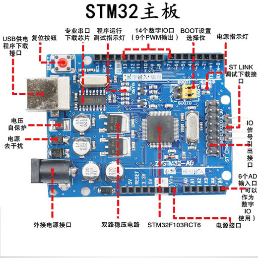 Makerobo STM32 Smart Car Robot Kit 4WD Allrad-Programmierungsprogrammierung DIY-Entwicklungswettbewerb Tracking Hindernisvermeidung Fernbedienung Bluetooth Control/W B-Paket