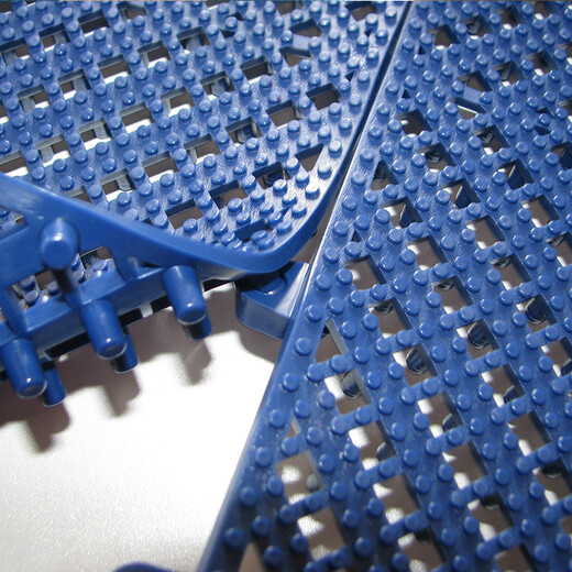 Indaro Indaro Bathroom Anti-slip Shower Bath Children's Swimming Pool Cuttable Hollow Hydrophobic Bathroom Toilet Mat Sapphire Blue 9 pieces 30cm*30cm*9 pieces without edges